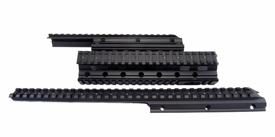 12 - 20 Shotgun Quad Rail 12 GA