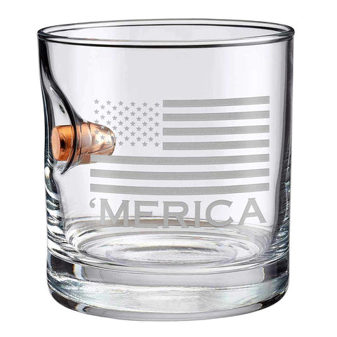 'Merica Rocks Glass - 11oz