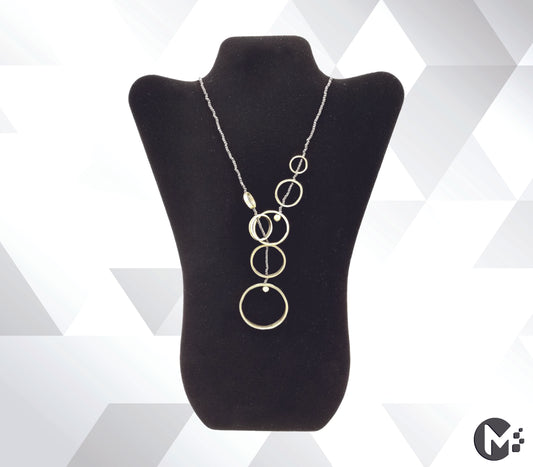 Elegant Circles Necklace Jewellery  for Women - mustulu.com