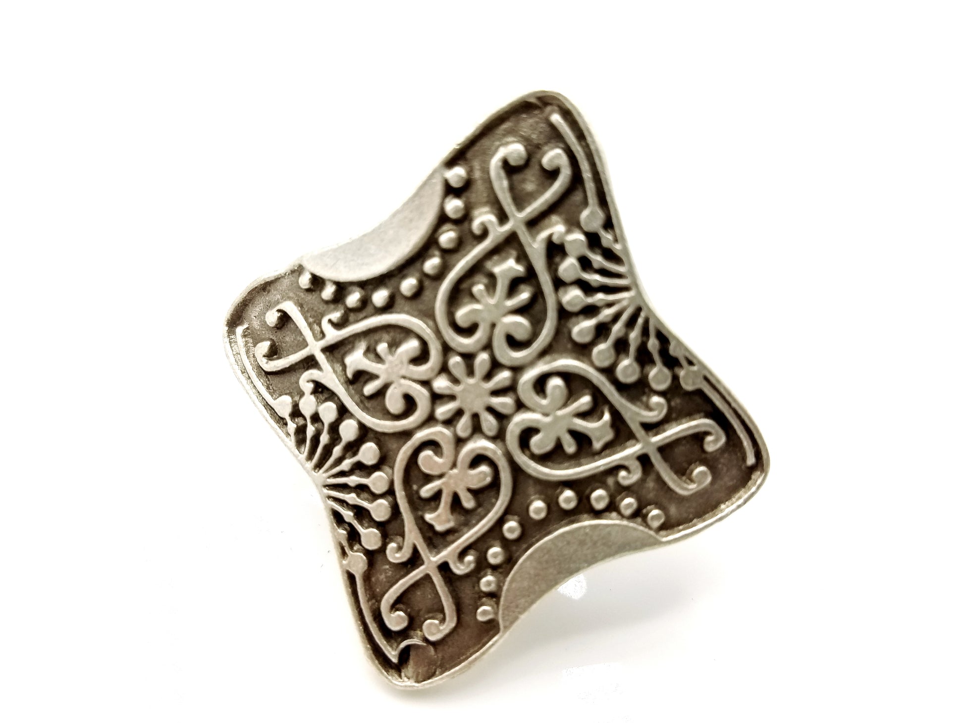 Sterling Silver Turkish Authentic Ring #14 - mustulu.com