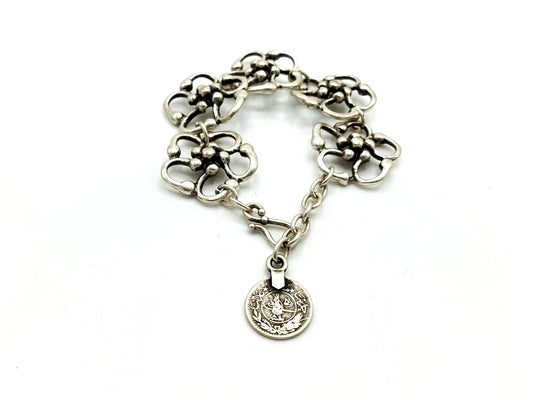 Silver Turkish Authentic Bracelet #13B - mustulu.com
